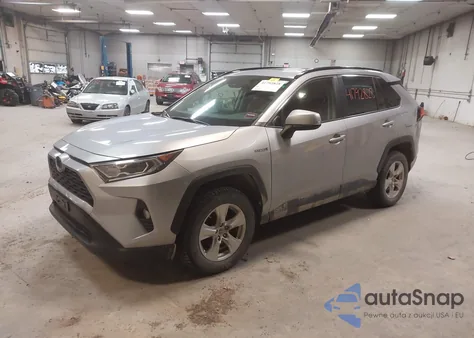 2019 Toyota Rav4 Hybrid Xle from USA, damaged, VIN JTMRWRFV5KD509865